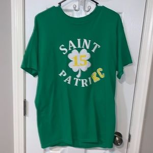 Never worn Saint Patrick shirt size Large